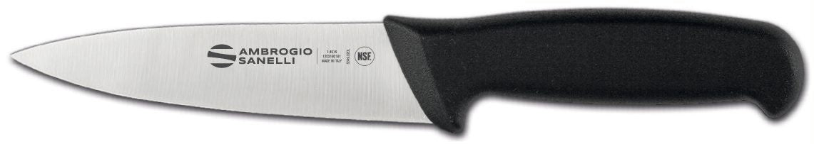 Kitchen Knife, 14 cm, Black Handle