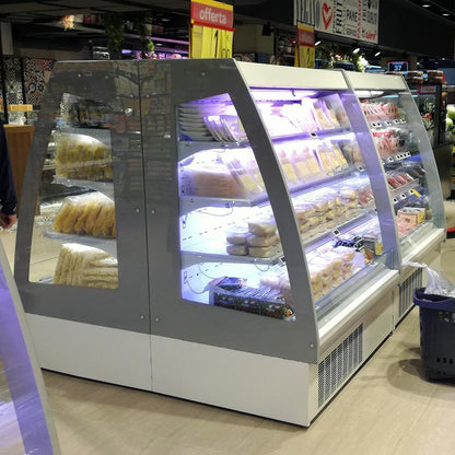 Open Semi-Vertical Display Cabinet, Remote