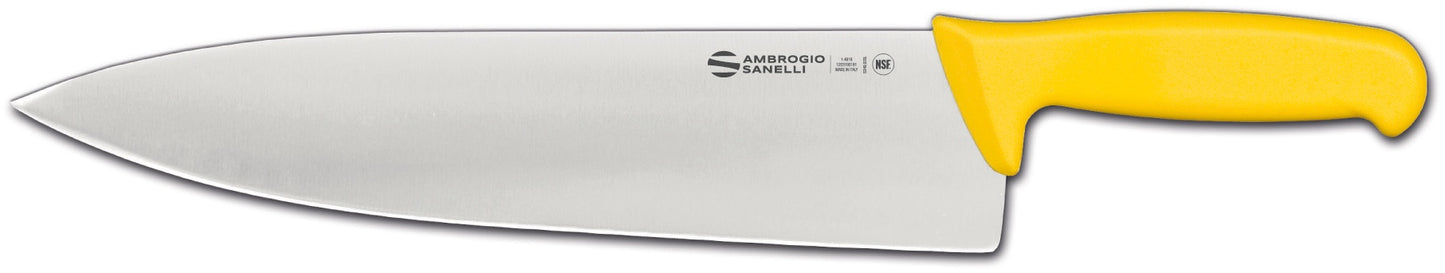 Chef's Knife, 30 cm, Yellow HACCP Handle