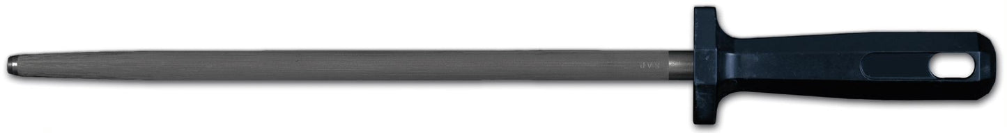 Round Honing Steel, 30 cm, Stainless Steel