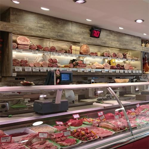 Wall-Hung Refrigerated Display Cabinet, +4/+6°C
