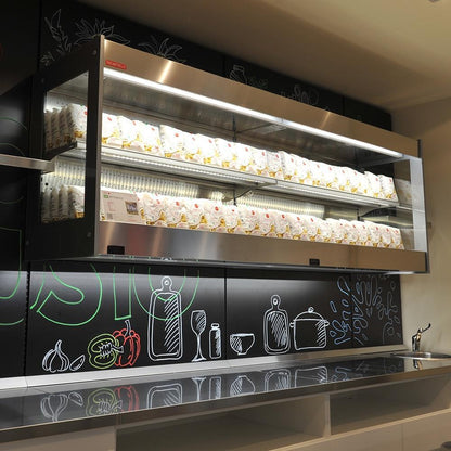 Hanging Rear-Service Refrigerated Cabinet, +2/+4°C