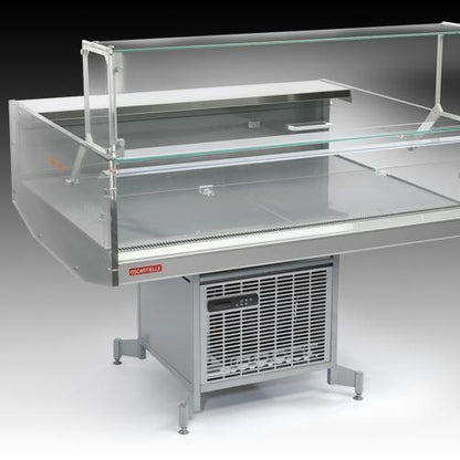 Idra Display Counter, 0/+2°C, R290, Self/Serve-Over