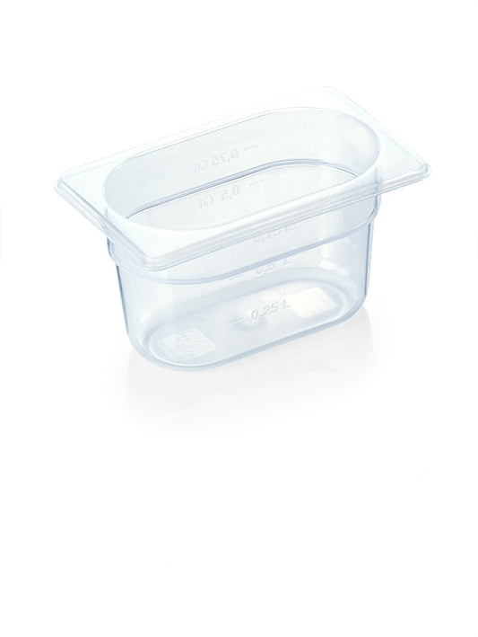 Polypropylene GN Container, GN 1/9, 65 mm