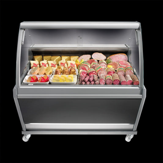 Marte 2 Open Island Counter, 0/+2°C, Modular