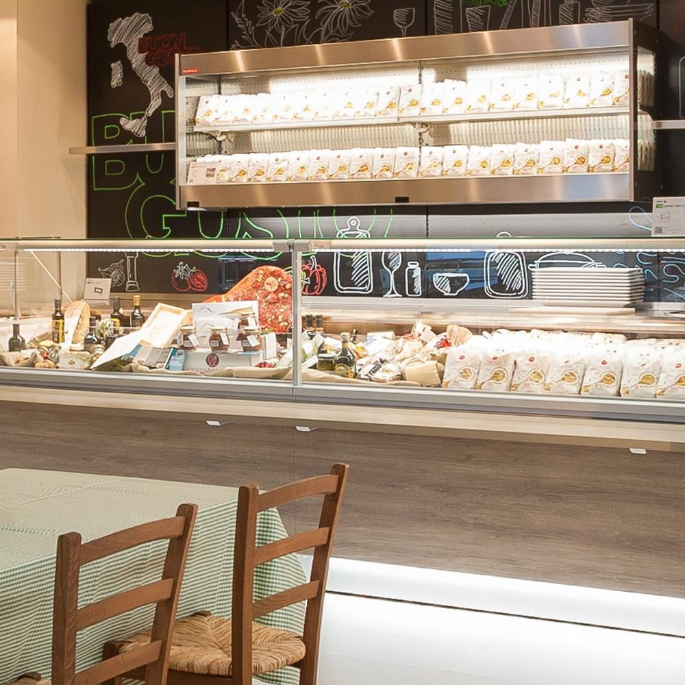 Modular Serve-Over Display Counter, 0/+65°C
