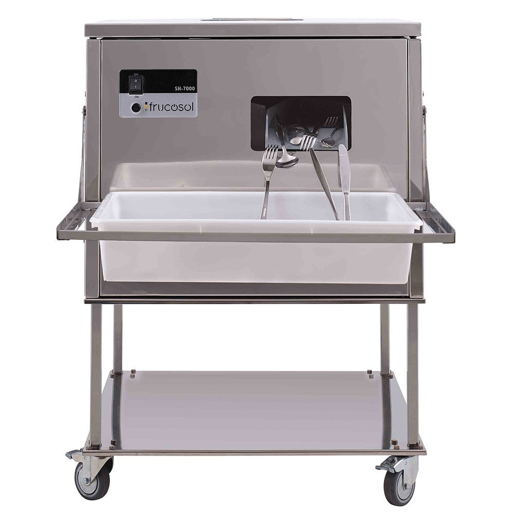 Cutlery Polisher & Dryer, 7000–8000 pcs/hr, 0.85 kW