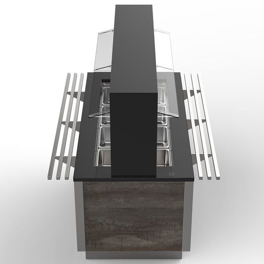 Open Refrigerated Island, 1680–2180 mm, Plug-In