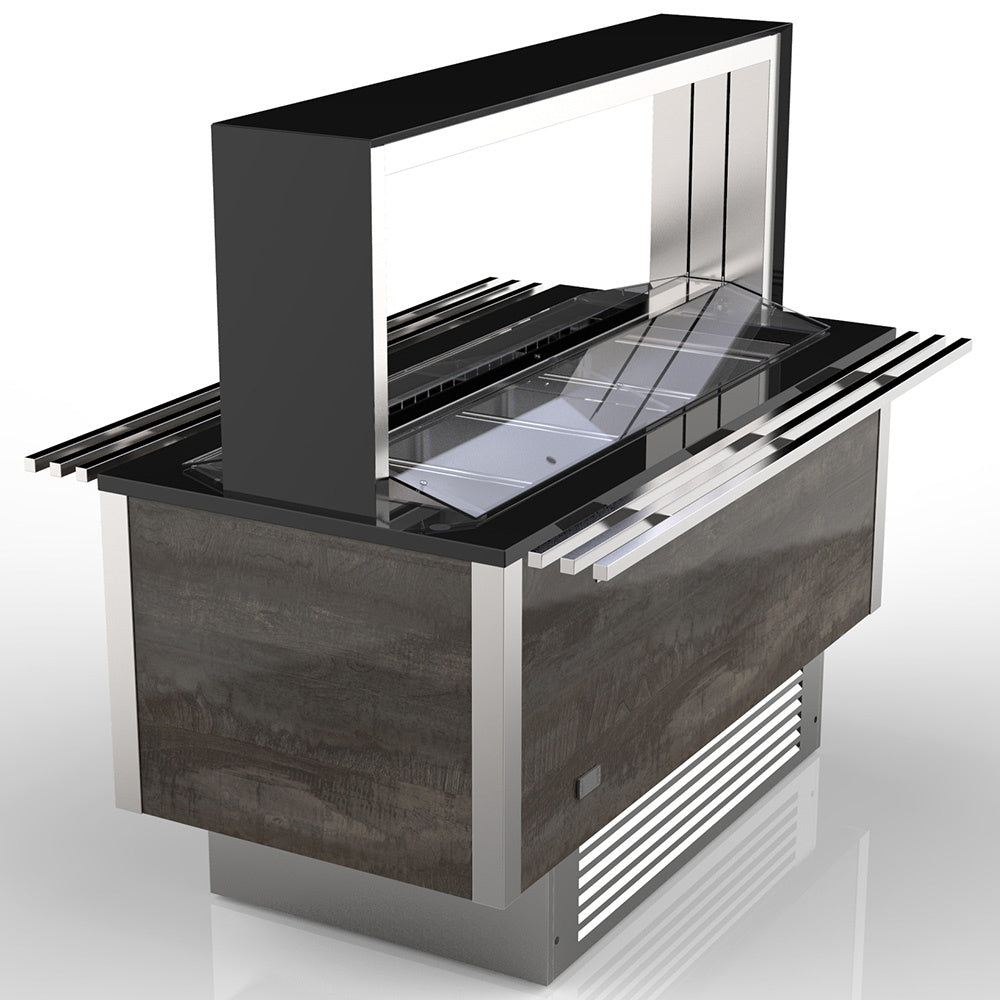 Open Refrigerated Island, 1680–2180 mm, Plug-In