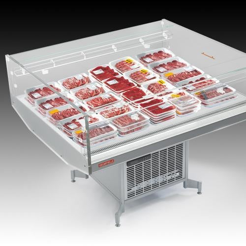 Idra Display Counter, 0/+2°C, R290, Self/Serve-Over