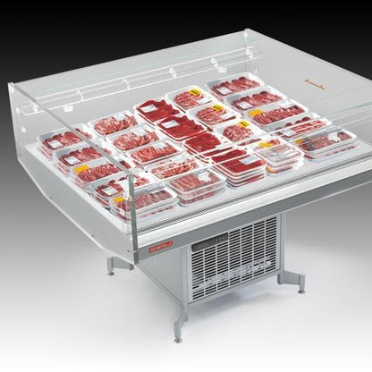 Idra Display Counter, 0/+2°C, R290, Self/Serve-Over