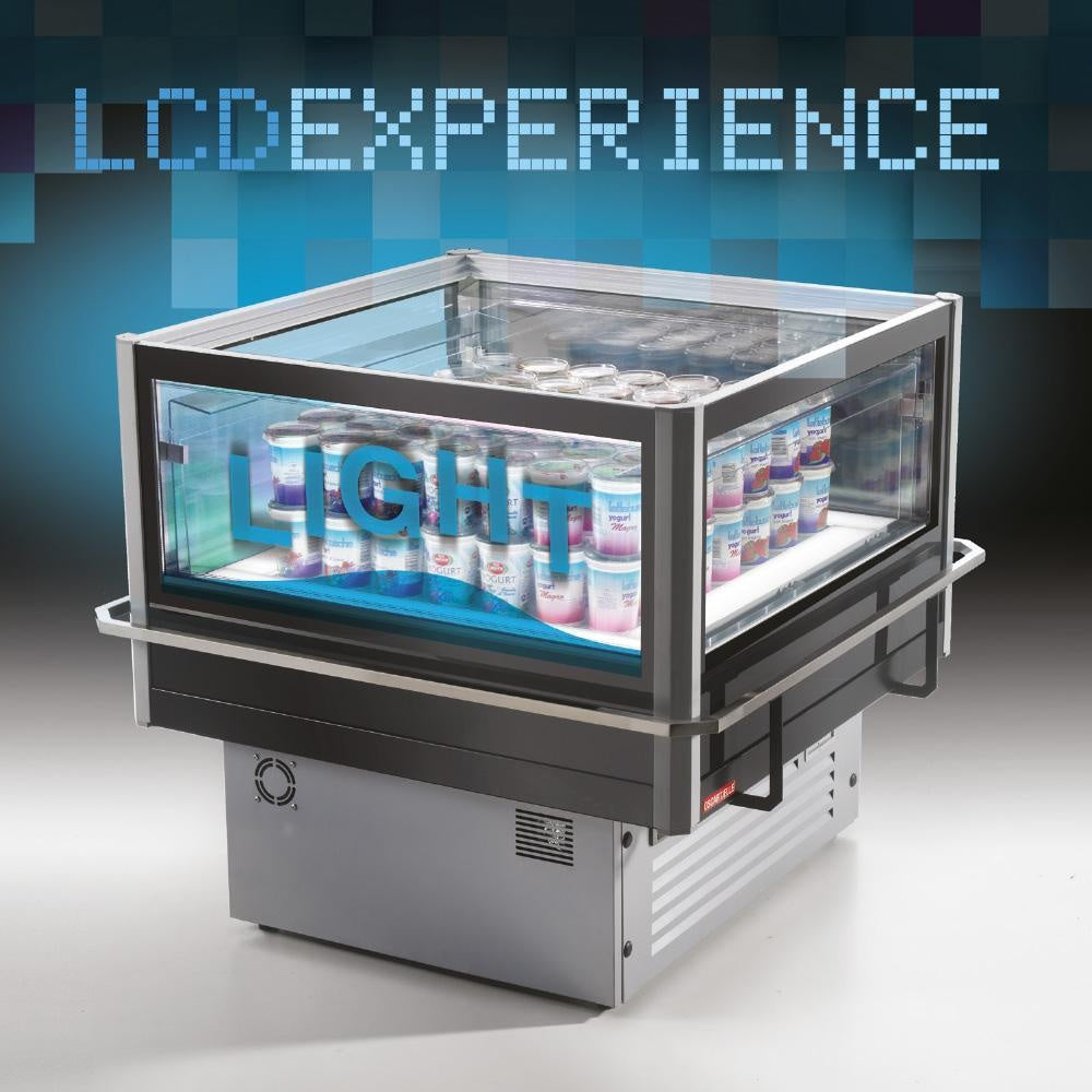 Open Refrigerated Island Display, -25/+2°C, R290