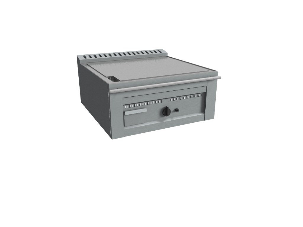 Gas Teppanyaki Griddle, 1 Zone, 15 mm Plate