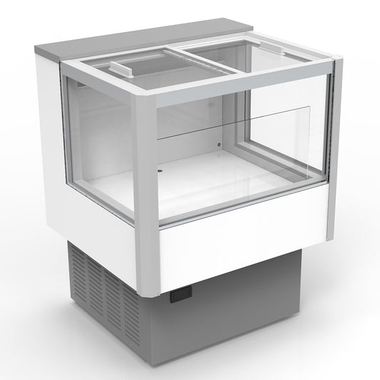 Pulsar 3 Refrigerated Wall Display, Plug-In, R290