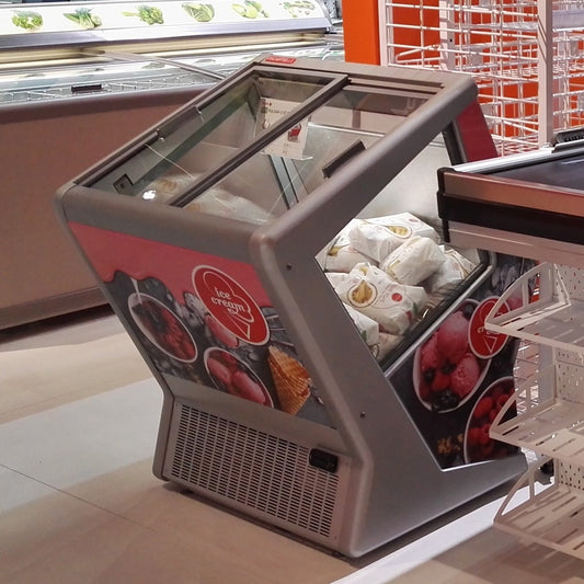 Closed Island Display Cabinet, -25/-22°C, Static
