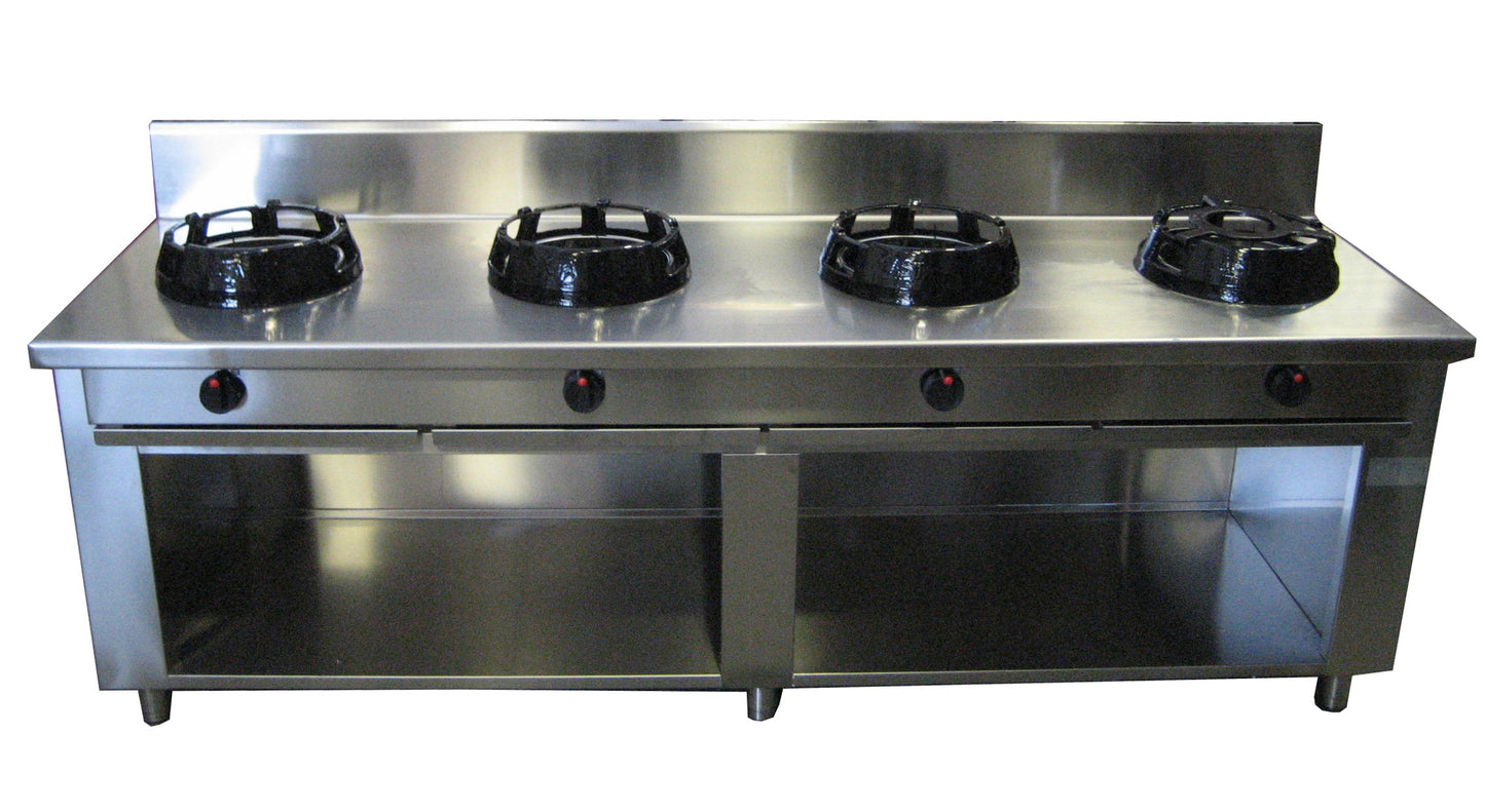 Induction Wok Cooker Range, 2-Burner