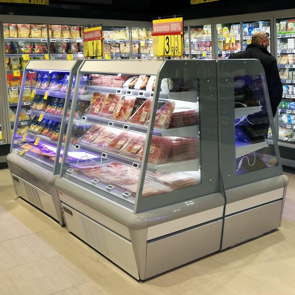 Open Multideck Refrigerator, Genius 2, 0/+4°C