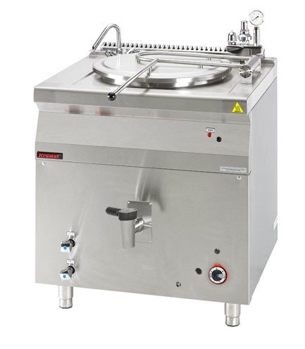 Gas Indirect Boiling Pan, 80 L, 16 kW