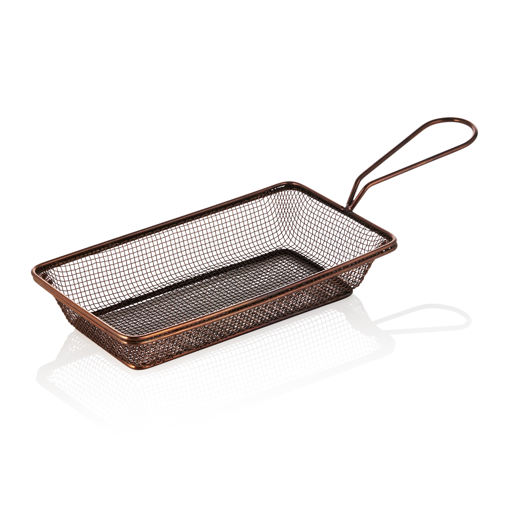 Was Copper Serving & Deep-Frying Basket I