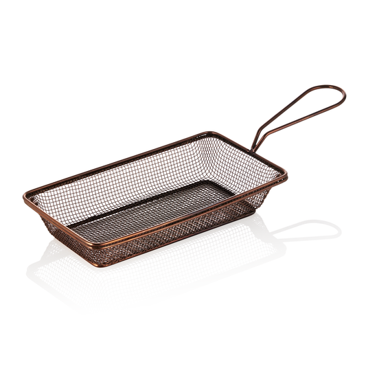 Was Copper Serving & Deep-Frying Basket I