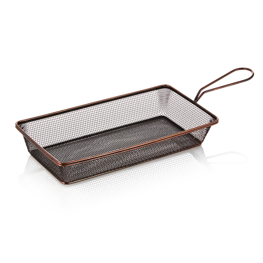 Was Copper Serving & Deep-Frying Basket II