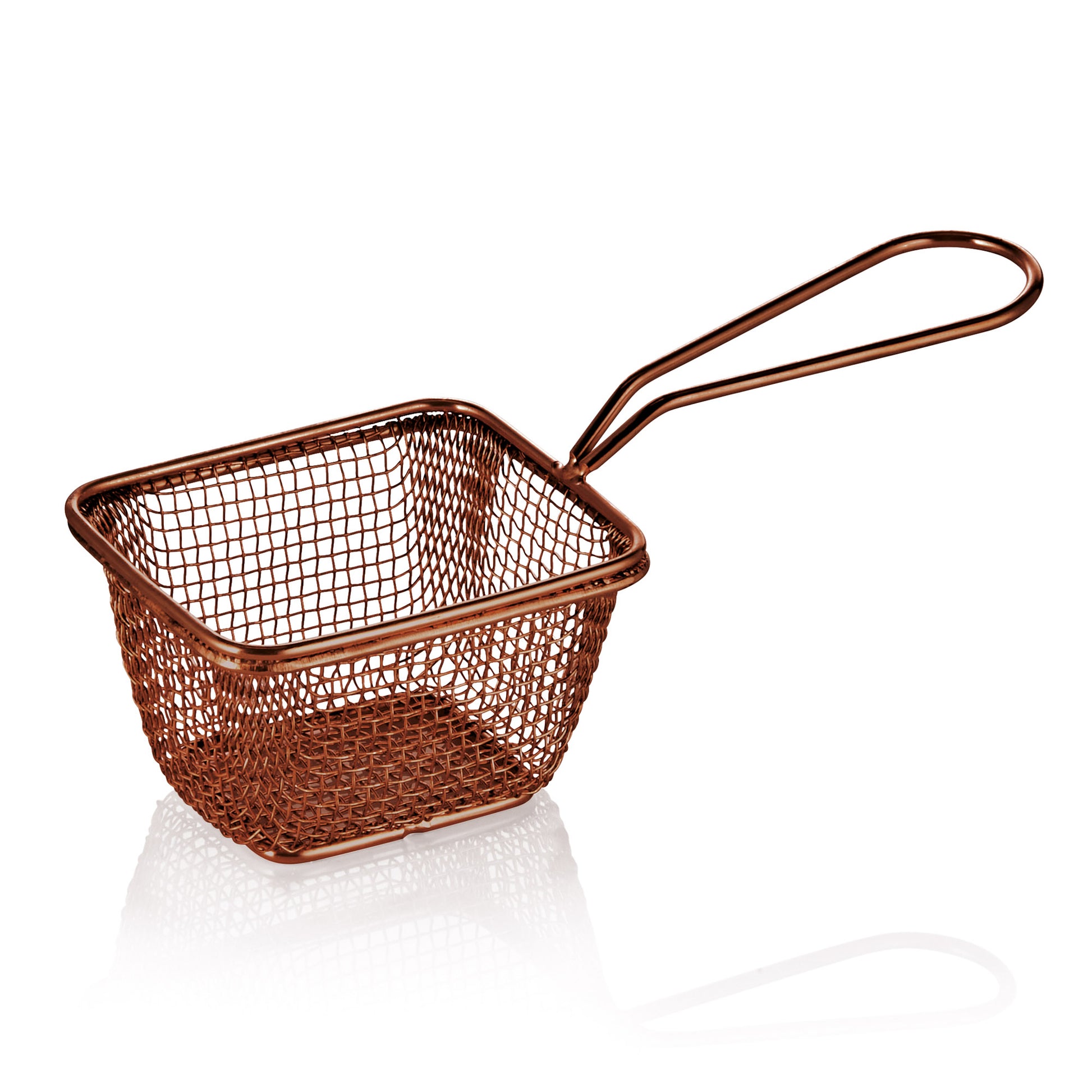 Was Copper Serving & Deep-Frying Basket III
