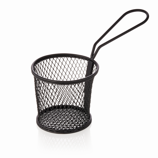 Was Black Serving & Deep-Frying Basket, Ø95 mm I