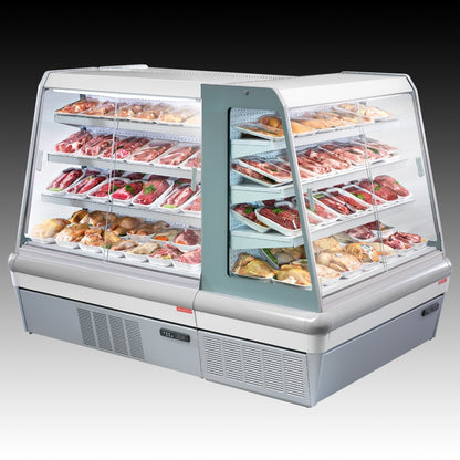 Eagle Semi-Vertical Display Fridge, 0/+2°C, R290