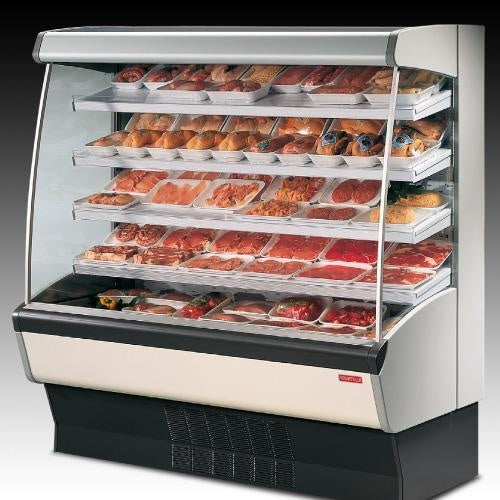 Multi-Deck Refrigerated Wall Case, 0/+6°C