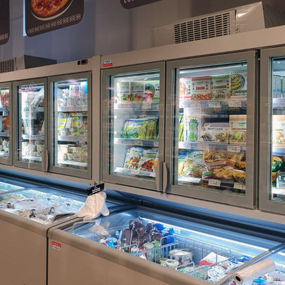 Add-On Vertical Glass-Door Display, R290