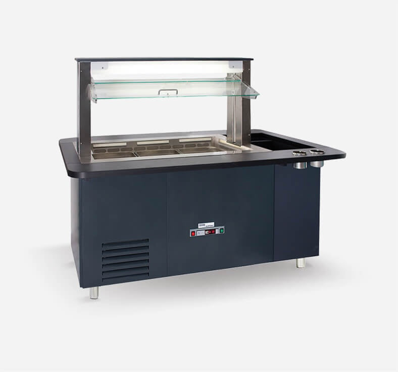 Refrigerated Salad Bar, 3x GN 1/1, +3/+10°C