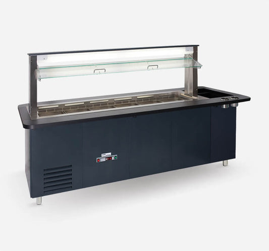 Refrigerated Salad Bar, 6x GN 1/1, +3/+10°C