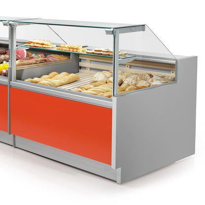 Modular Serve-Over Display Counter, 0/+65°C