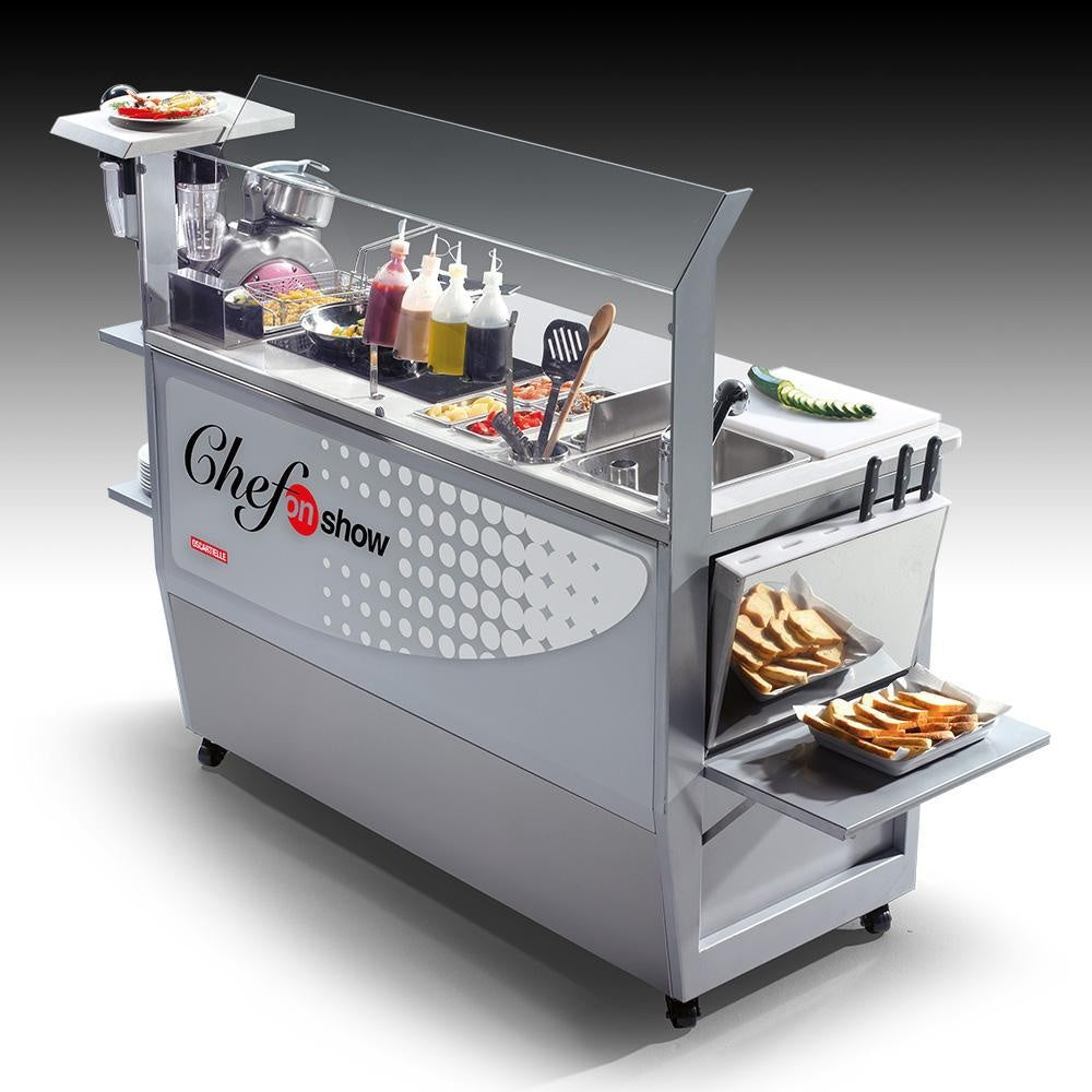 Chef on Show Serve-Over Counter