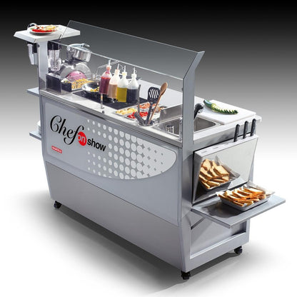 Chef on Show Serve-Over Counter