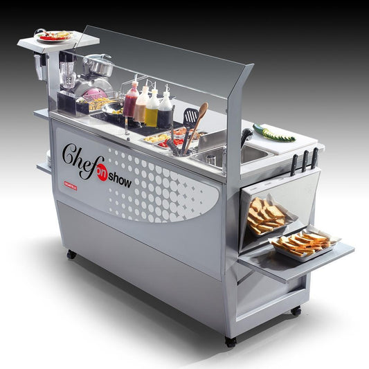 Chef on Show Serve-Over Counter