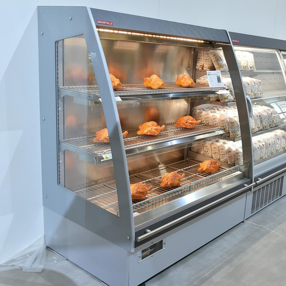 Open Semi-Vertical Display Cabinet, Remote