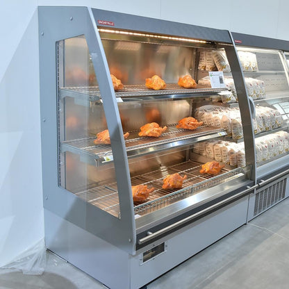 Open Semi-Vertical Display Cabinet, Remote