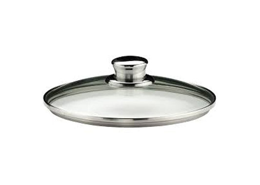 Glass Lid, 20/22/24 cm, Tempered, Foldable Knob
