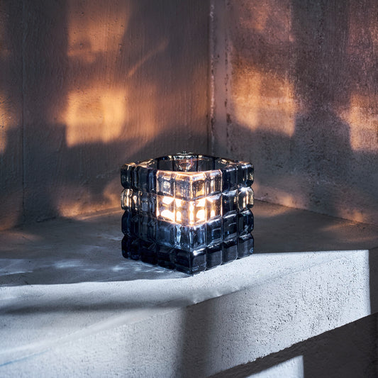 Yuyu Cube Steel Blue, 95 x 95 x 95 mm