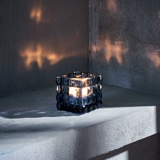 Yuyu Cube Steel Blue, 75 x 75 x 78 mm