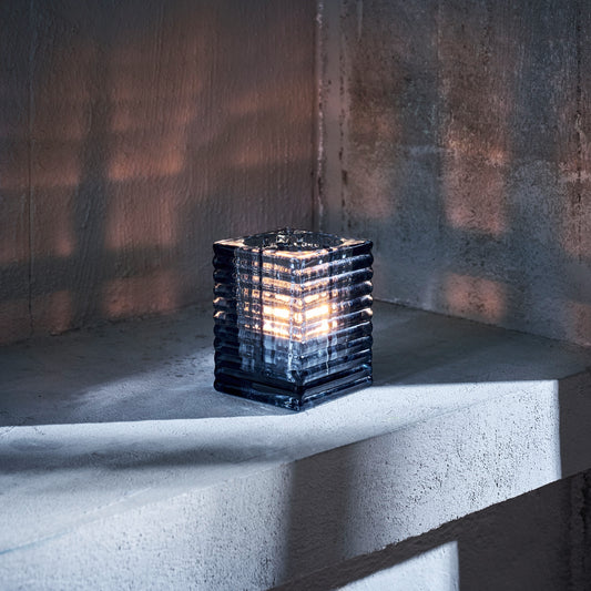 Yuyu Cube Steel Blue, 74 x 74 x 94 mm