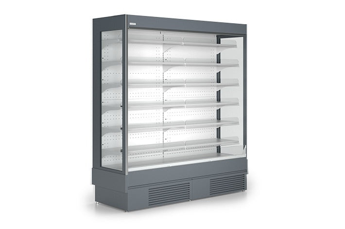 Open Multi-Deck Display Fridge, 4 Shelves, +2/+10°C