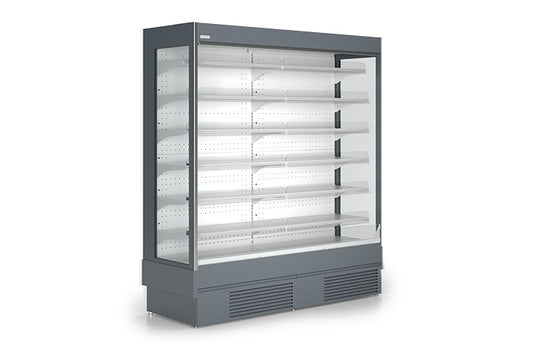 Open Multi-Deck Display Fridge, 4 Shelves, +2/+10°C