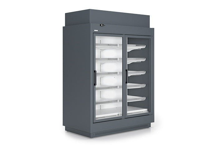 Upright Display Freezer, 2-Door, -22/-18°C, R290