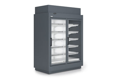 Upright Display Freezer, 2-Door, -22/-18°C, R290