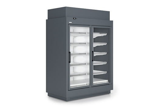 Upright Display Freezer, 2-Door, -22/-18°C, R290