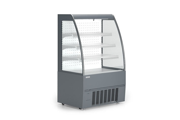 Vertical Multi-Deck Display Fridge, 3-Shelf, 885mm