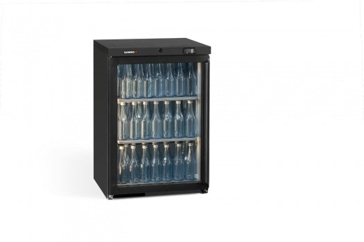 Backbar Bottle Cooler, 147 L, +2/+18°C, Glass Door