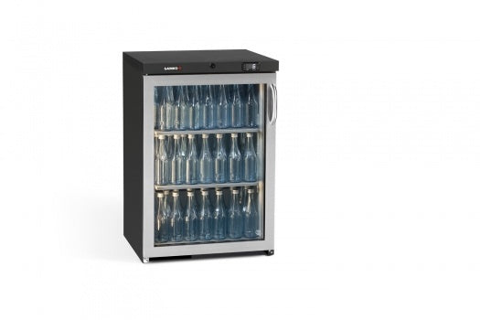 Backbar Bottle Cooler, 147 L, 1 Glass Door, +2/+18°C